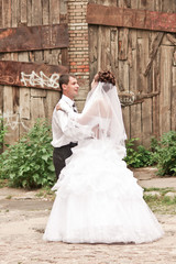 Bride and groom