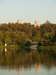 Fototapeta premium Tsaritsyno park, moscow, russia