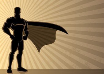 Fond de super-héros