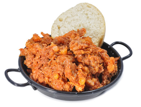 Tapa de chichas.