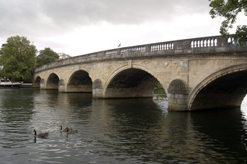 Fototapeta na wymiar Bridge, Henley-on-Thames
