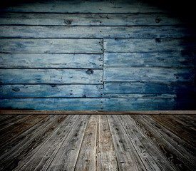 old wooden room