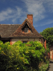 Fototapeta na wymiar Village de Collonges-la-Rouge ; Limousin ; Quercy ; Périgord
