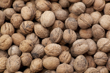 Walnuts background