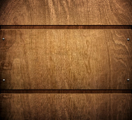 wooden board