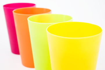 plastic cups