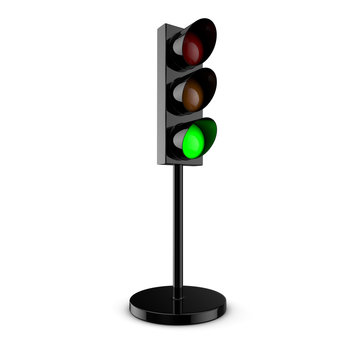 Feu de circulation vert
