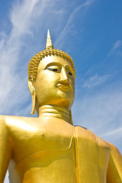 by close up of Buddha image