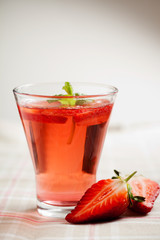 Strawberry drink