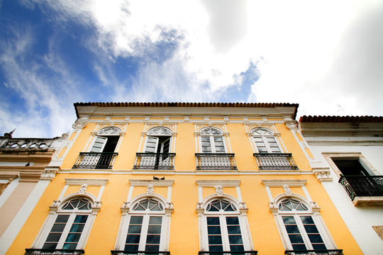 Historisches Gebäude in Salvador de Bahia, Brasilien