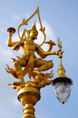 Fototapeta premium Thai style statue Thailand.