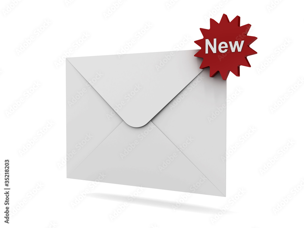 Poster e mail notification new email message
