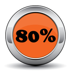 80 PERCENT ICON