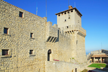 San Marino first tower: la Rocca or Guaita