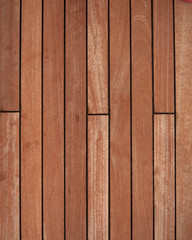 natural teak wood deck background - obrazy, fototapety, plakaty