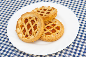 Tartlet with jam