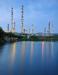 Fototapeta premium Petrochemical plant