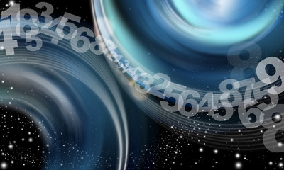 Background abstract sky numbers © Alberto Masnovo