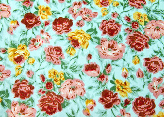 Flower wallpaper textile for background