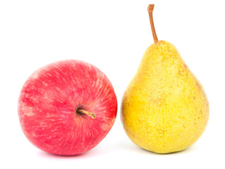 pear and apple
