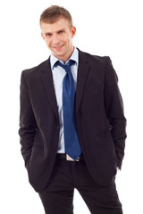 relaxed businessman