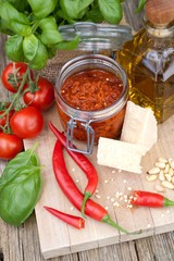 Pesto arrabiata
