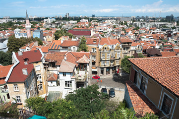 Fototapeta na wymiar Downtown Plovdiv, Bułgaria