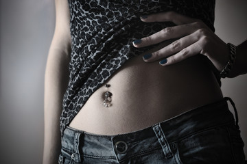 Jean et piercing