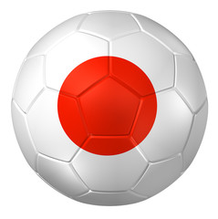 Fototapeta premium 3d rendering of a soccer ball.
