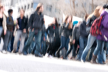 Student demonstration