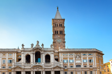Fototapeta premium Italy. Rome. Basilica of Santa Maria maggiore