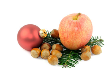 Apfel mit Kugel