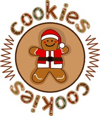 cookies doll santa