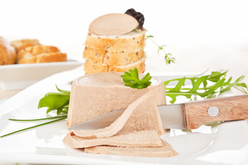 Delicious pate.