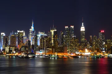 Papier Peint photo autocollant New York Horizon de Midtown Manhattan