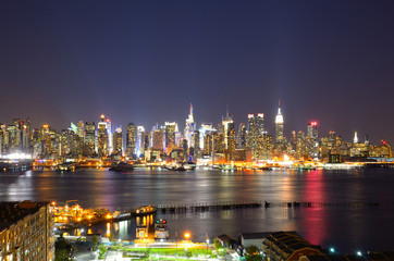 Obraz premium Lower Manhattan Skyline