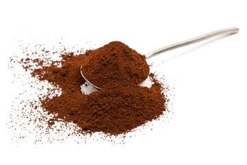 Ground coffee