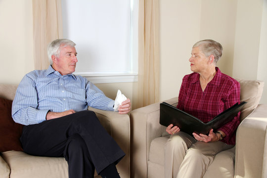 Man in Counseling