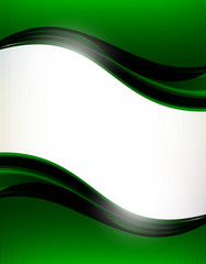 green abstract background