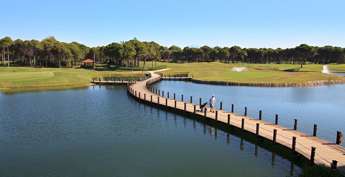 Area of Sueno Golf Club.