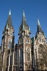 Fototapeta premium The Church of St. Olha and Elizabeth in Lviv