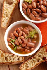 fagioli borlotti lessati - due