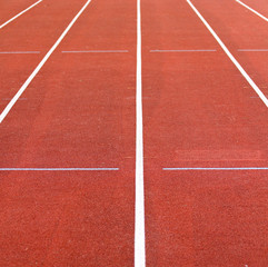 red tartan race track