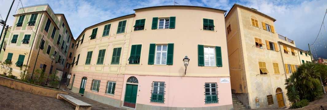 Typical architecture in Bogliasco