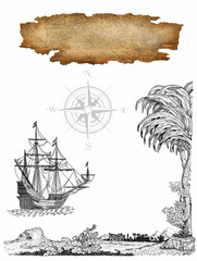 Pirate map - 35254890