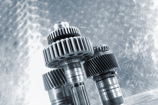 titanium, steel and aluminum parts