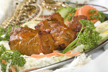Indian food, Boti Kebab.