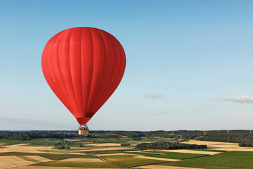 Naklejka premium Montgolfière à Saumur