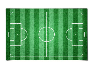 Soccer field paper © phiseksit