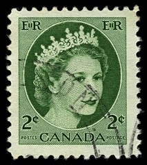 Postage stamp.